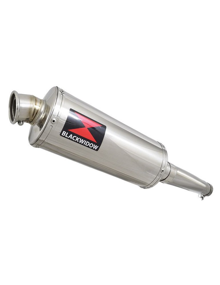 GSXR 600 K8 K9 L0 08 09 10 tube de raccord & Ovale Silencieux Kit 300mm