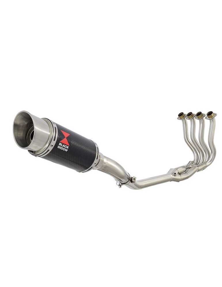 GSXR 600 GSXR600 L1 L2 L3 L4 L5 L6 2011-2016 Ligne complète & Silencieux Rond En Carbone 200mm