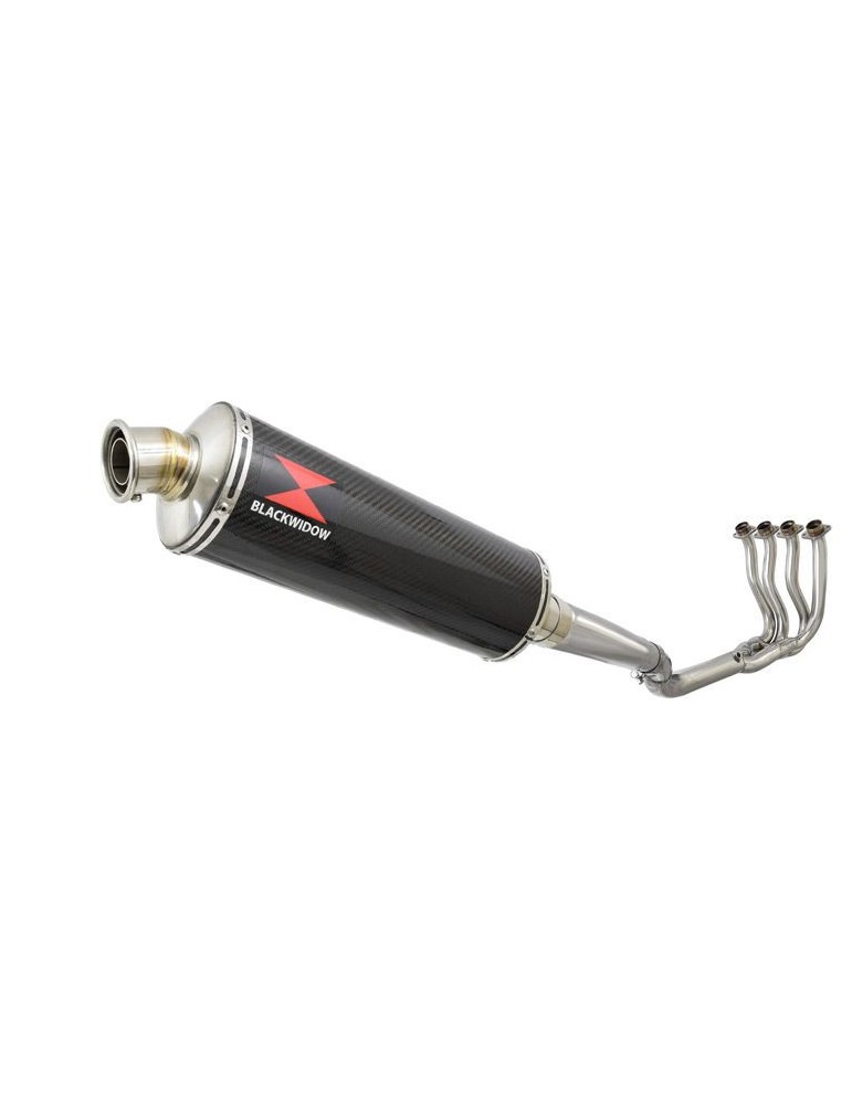 GSXR 600 GSXR600 K8 K9 LO 08 09 10 Ligne complète & Silencieux Ovale En Carbone 400mm