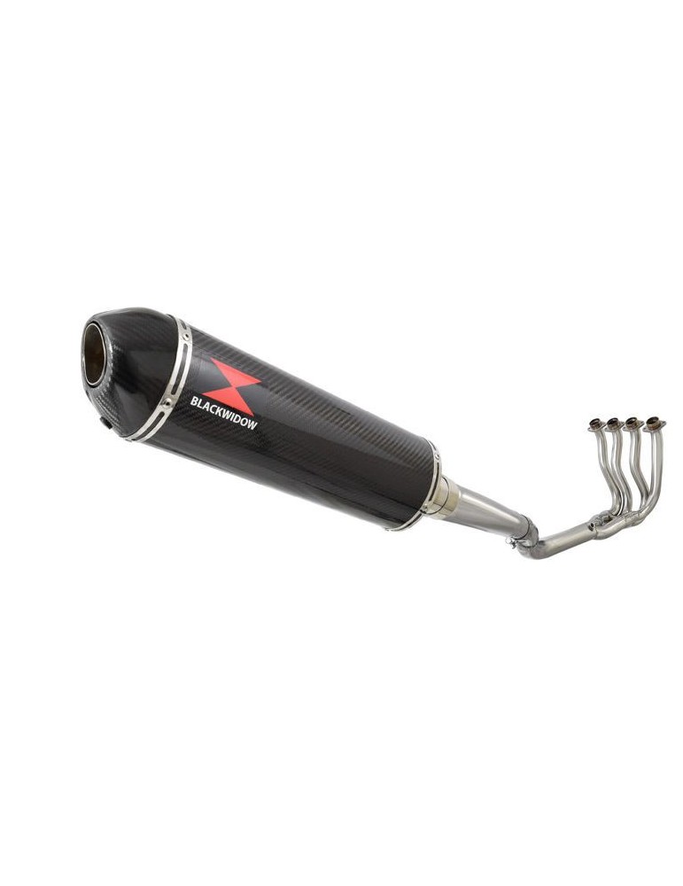 GSXR 600 GSXR600 K8 K9 LO 08 09 10 Ligne complète & Silencieux Ovale En Carbone 400mm