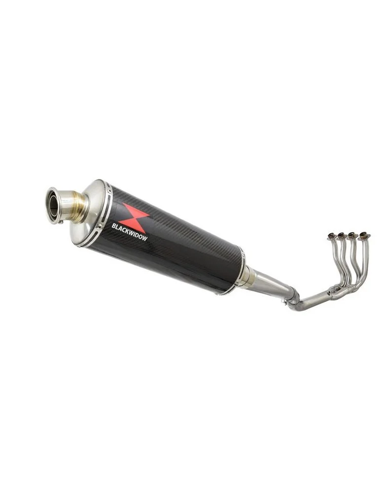 GSXR 750 K8 K9 L0 08 09 10 Ligne complète & Silencieux Ovale En Carbone 400mm
