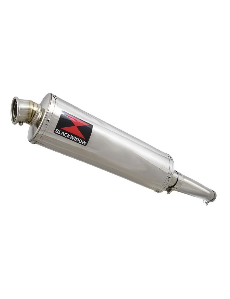 GSXR 750 K8 K9 L0 08 09 10 tube de raccord & Ovale Silencieux Kit 400mm