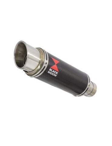 GSXR 750 K6 K7 2006 2007 Decata Silencieux / Silencieux GP Rond En Carbone + Canule en Titane 230mm