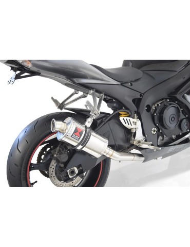 GSXR 750 K6 K7 2006 2007 Decata Silencieux / Silencieux  Ovale En Inox 230mm