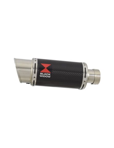 GSXR750 GSXR 750 L1 L2 L3 L4 L5 L6 2011-2016 Tube de raccord et Silencieux Rond En Carbone 200mm