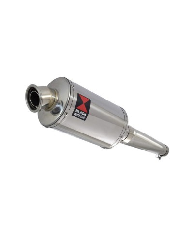 GSXR750 GSXR 750 L1 L2 L3 L4 L5 L6 2011-2016 Tube de raccord & Kit Silencieux Ovale En Inox 230mm