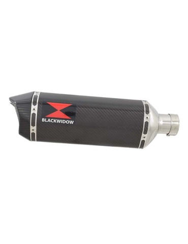 GSXR750 GSXR 750 L1 L2 L3 L4 L5 L6 2011-2016 Tube de raccord et Silencieux Hexagonale En Carbone 300mm