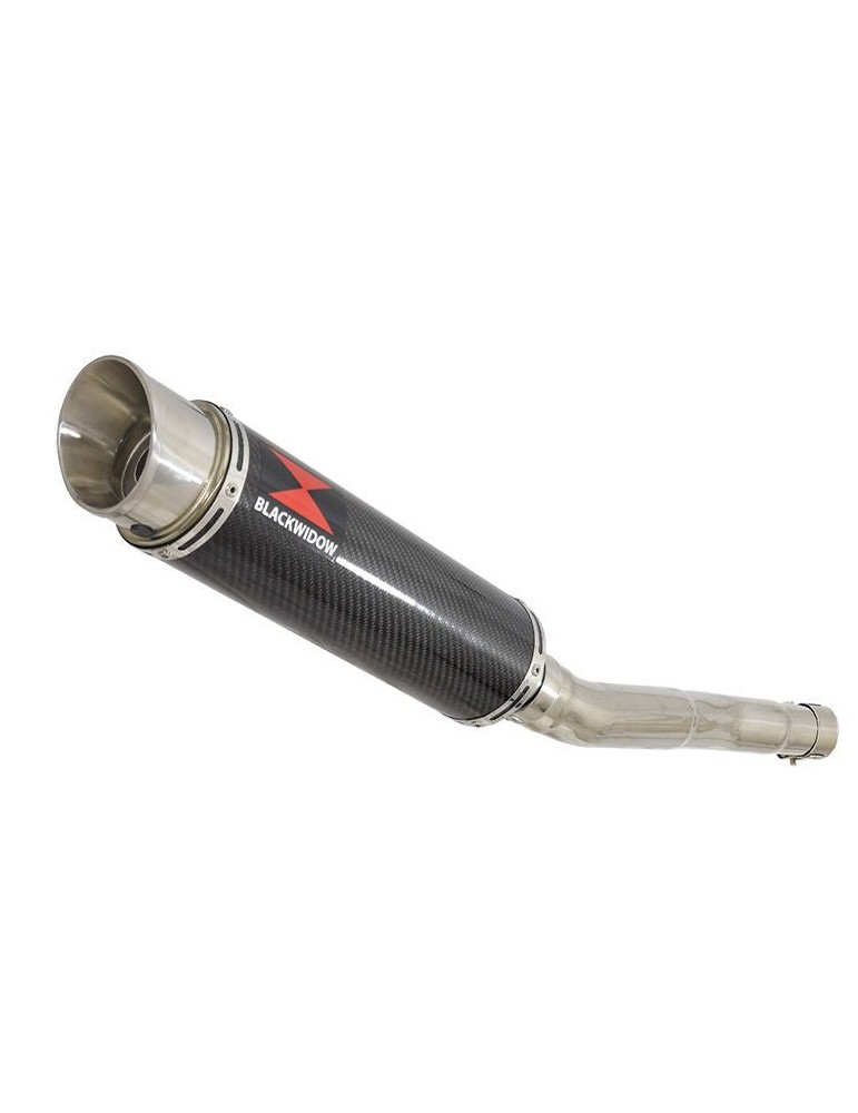 CBR250R MC41 2011-2014 Tube de raccord & Silencieux GP Rond En Carbone 360mm