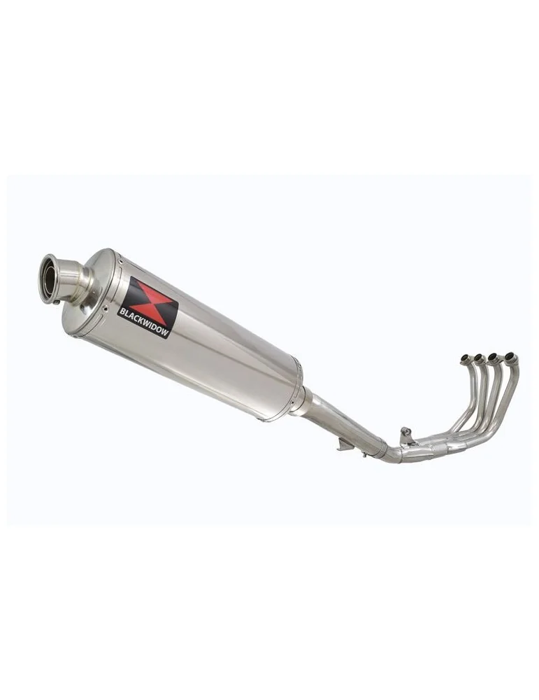 CBR600 CBR 600 91-98 FM-FW Ligne complète & Silencieux Ovale En Inox 400mm