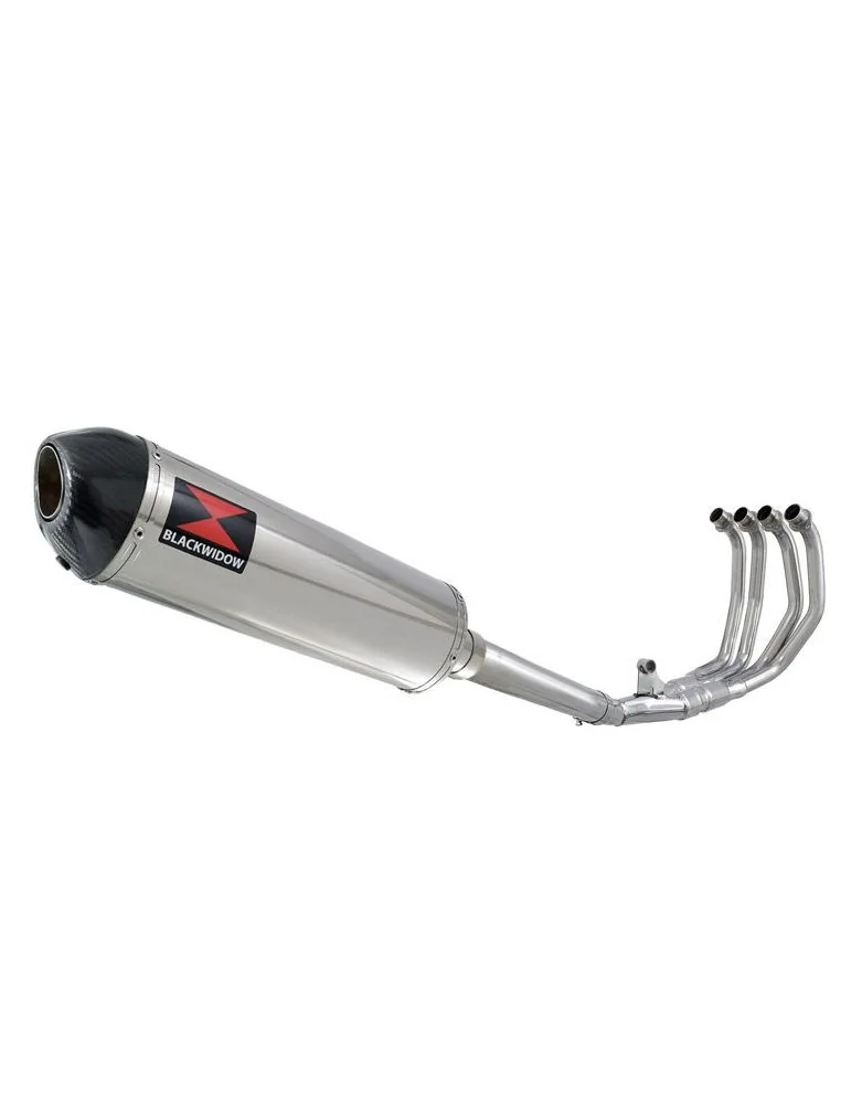 CBR600 CBR 600 FS1 FS2 Sport 2001 2002 Ligne complète & Silencieux Ovale En Inox + En Carbone Tip 400mm