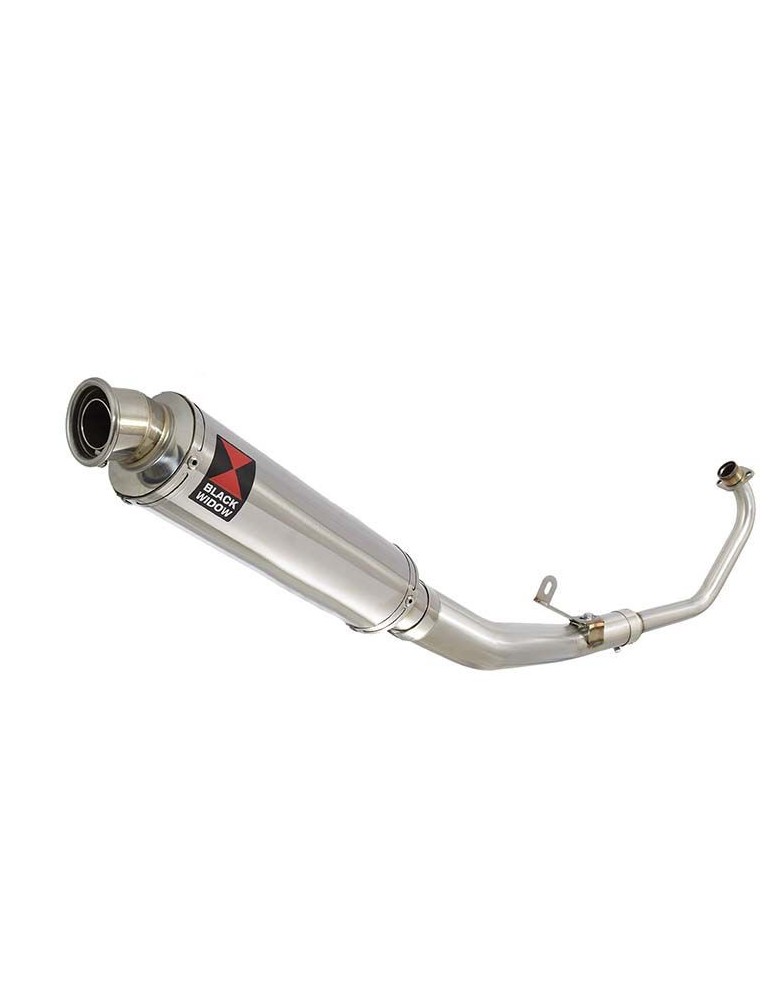 CBR 125 CBR125R 2011 - 2017 Diamètre XI Ligne complète & Silencieux Rond En Inox 350mm