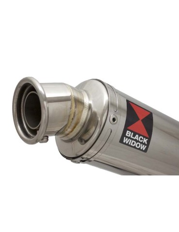 CBR 125 CBR125R 2011 - 2017 Diamètre XI Ligne complète & Silencieux Rond En Inox 350mm