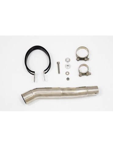 CBR250R MC41 2011-2014 Tube de raccord & Silencieux Ovale En Carbone + Carbone Tip 300mm