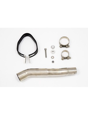 CBR250R MC41 2011-2014 Tube de raccord & Silencieux Hexagonale En Carbone + Carbone Tip 300mm