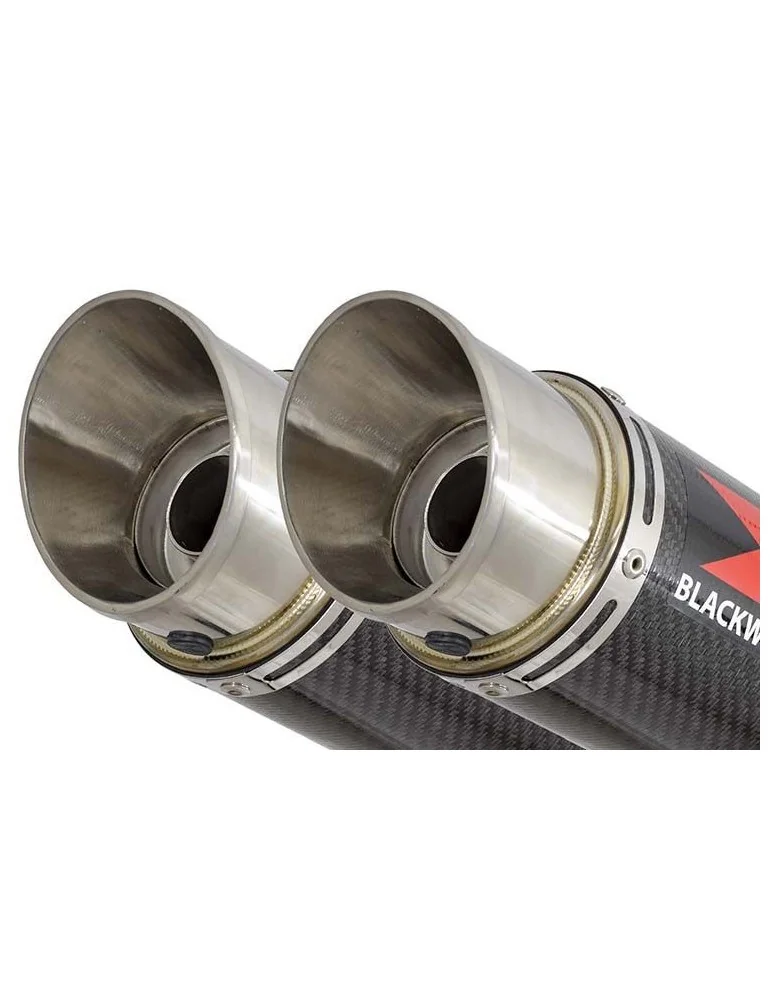 ZZR1200 ZZR 1200 4-2 Silencieux Kit & Silencieux GP Rond En Carbone 360mm