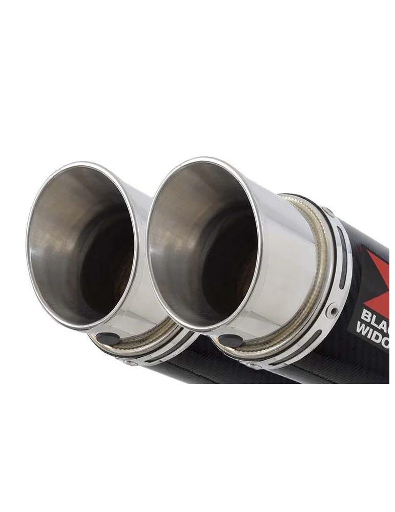ZZR1200 ZZR 1200 4-2 Silencieux Kit & Silencieux GP Rond En Carbone 350mm