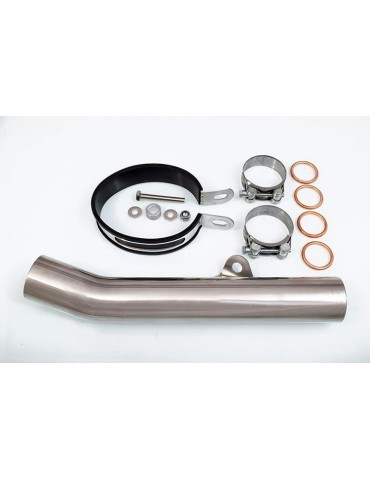 CBR600 CBR 600 91-98 FM-FW Ligne complète & Silencieux Ovale Noir En Inox 300mm