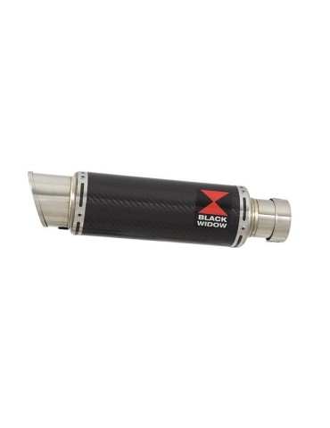 CBR600 CBR 600 FX FY 1999 2000 tube de raccord et Silencieux GP Style Rond En Carbone 230mm
