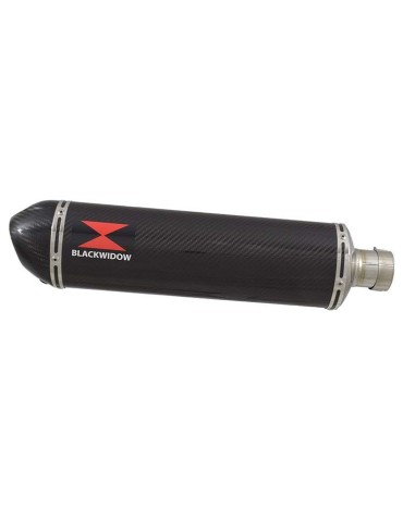 CBR600 CBR 600 FX FY 1999 2000 Ligne complète & Silencieux Ovale En Carbone + Carbone Tip 400mm