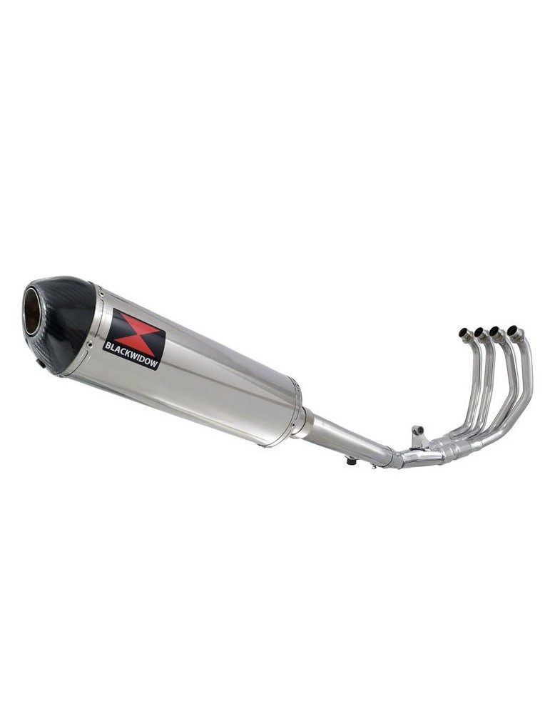 CBR600 CBR 600 F1 F2 F3 F4 F5 F6 F7 2001-2007 Ligne complète & Silencieux Ovale En Inox + Carbone Tip 400mm