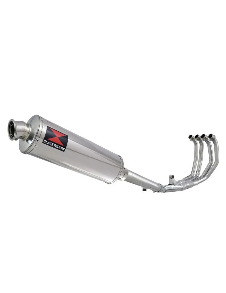 CBR600 CBR 600 F1 F2 F3 F4 F5 F6 F7 2001-2007 Ligne complète & Silencieux Ovale En Inox 400mm