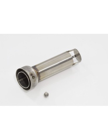CBR 125 CBR125R 2011 - 2017 Diamètre XI Ligne complète & Silencieux Ovale Noir En Inox 300mm