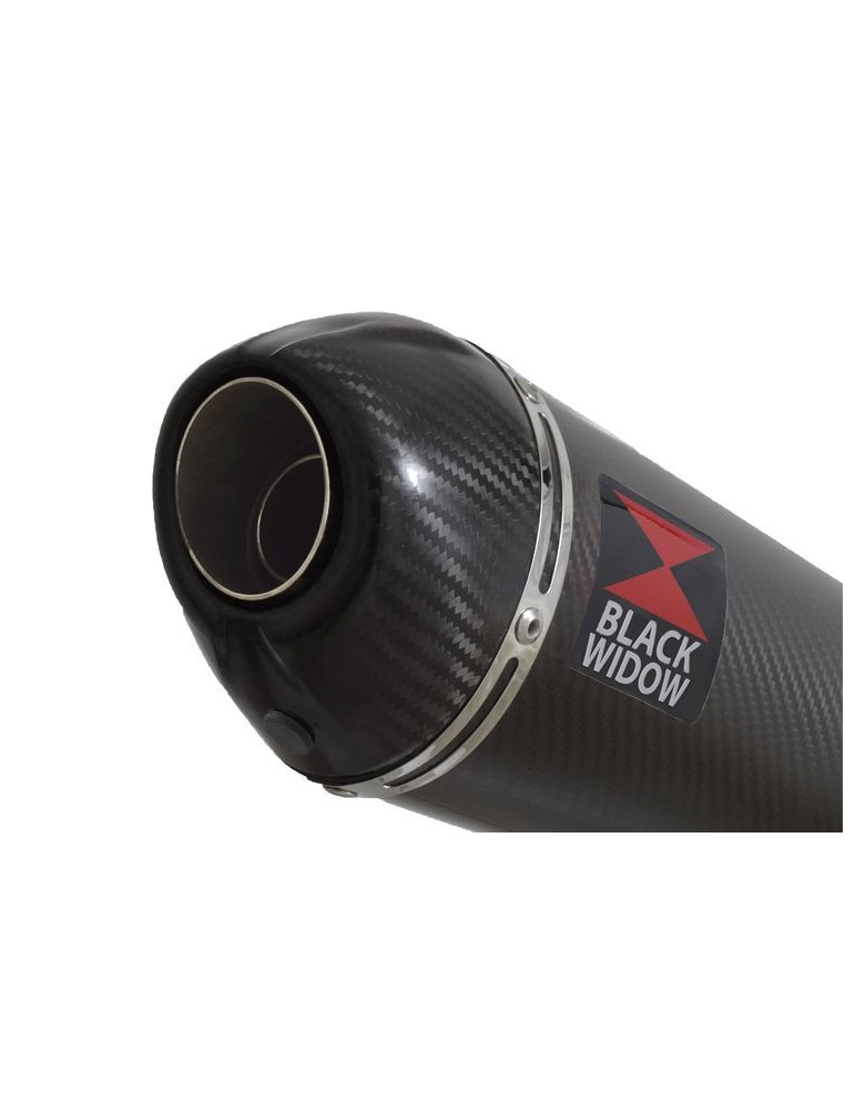 CBR 125 CBR125R 2011 - 2017 Diamètre XI Ligne complète & Silencieux En Carbone + En Carbone Tip 200mm