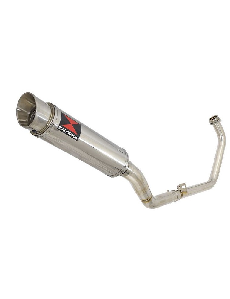 CBR250R MC41 2011-2014 Decata Ligne complète + Silencieux Rond GP Style En Inox 360mm