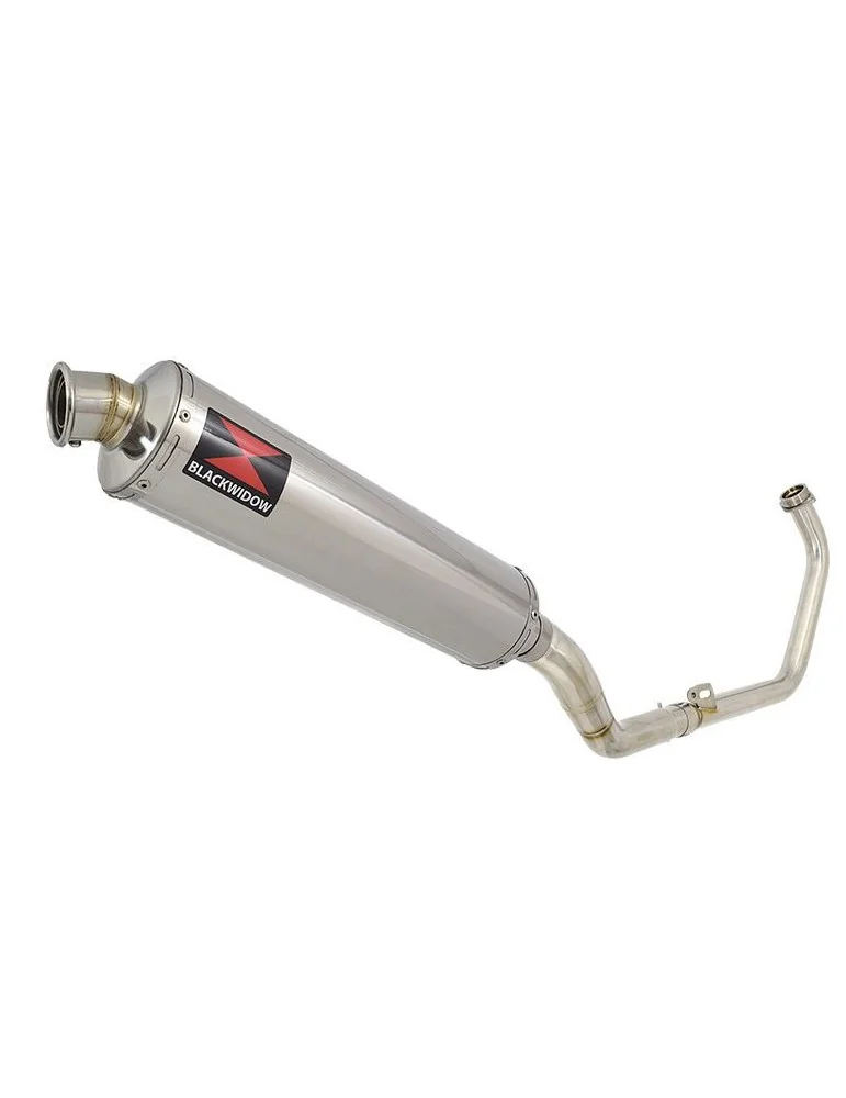 CBR250R MC41 2011-2014 Decata Ligne complète + Silencieux Rond En Inox 400mm