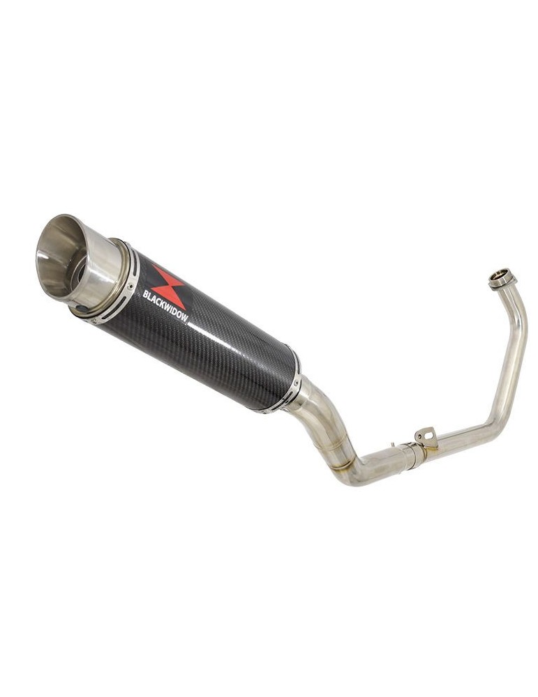 CBR250R MC41 2011-2014 Decata Ligne complète + Silencieux GP Rond En Carbone 360mm