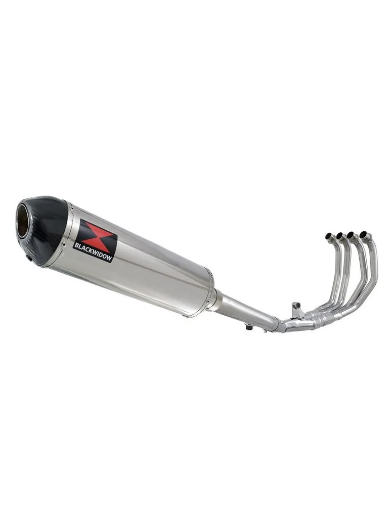 CBR600 CBR 600 FX FY 1999 2000 Ligne complète & Silencieux Ovale Inox + Carbone Tip 400mm