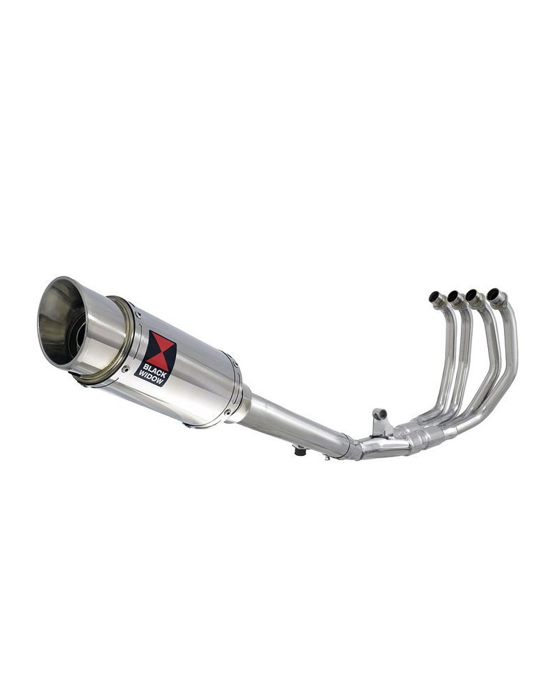 CBR600 CBR 600 FX FY 1999 2000 Ligne complète & Silencieux Rond En Inox 200mm
