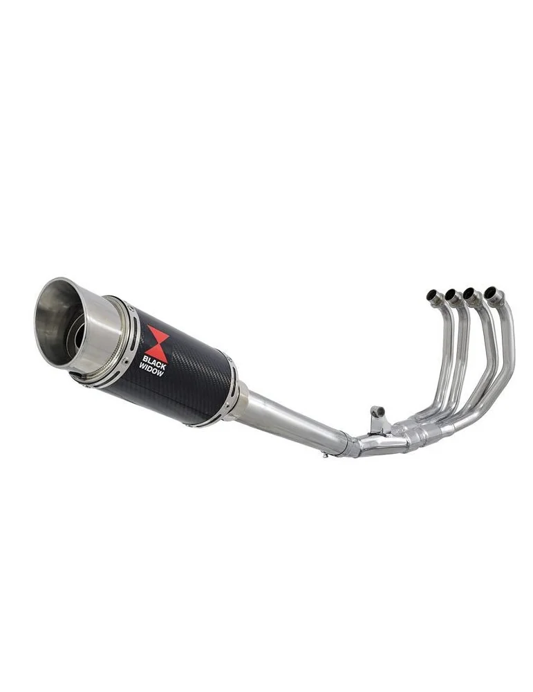 CBR600 CBR 600 FS1 FS2 Sport 2001 2002 Ligne complète & Silencieux Rond En Carbone 200mm