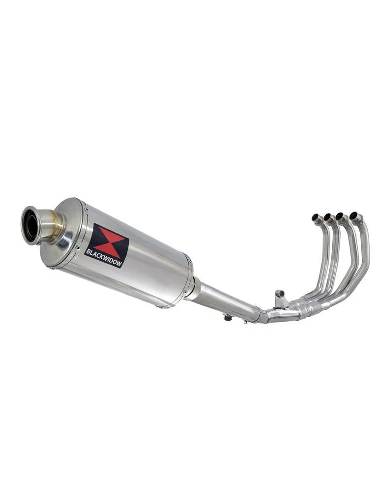 CBR600 CBR 600 F1 F2 F3 F4 F5 F6 F7 2001-2007 Ligne complète & Silencieux Ovale En Inox 300mm