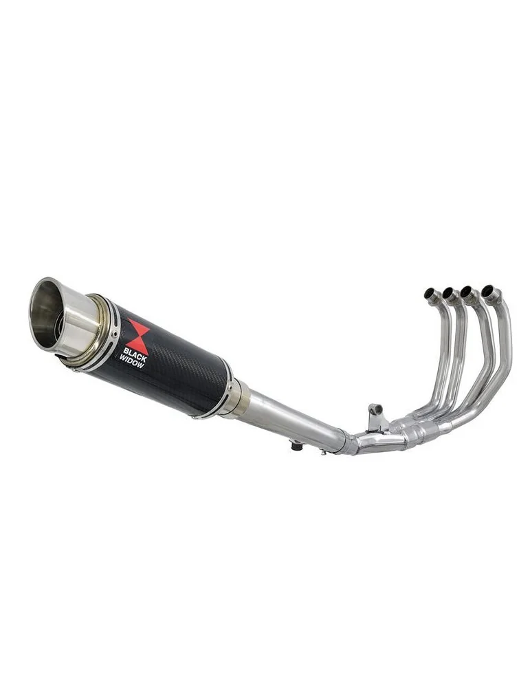 CBR600 CBR 600 F1 F2 F3 F4 F5 F6 F7 2001-2007 Ligne complète & Silencieux GP Rond En Carbone 230mm