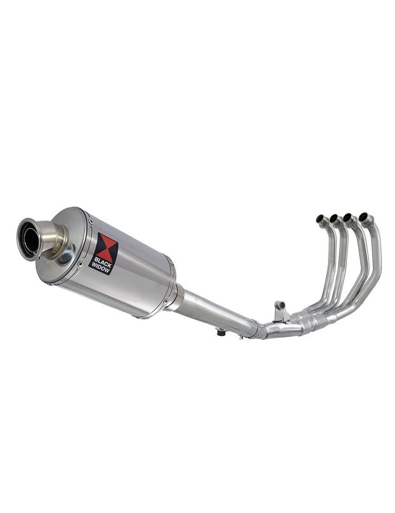 CBR600 CBR 600 F1 F2 F3 F4 F5 F6 F7 2001-2007 Ligne complète & Silencieux Ovale En Inox 230mm
