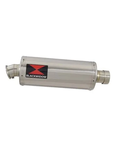 CBR600 CBR 600 F1 F2 F3 F4 F5 F6 F7 2001-2007 exhaust Linkpipe et Ovale Silencieux En Inox 300mm