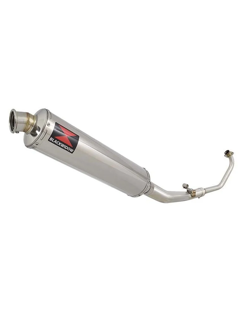 CBR 125 CBR125R 2004 - 2010 Diamètre XI Ligne complète & Silencieux Rond En Inox 400mm