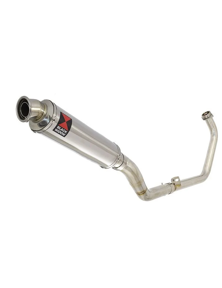 CBR250R MC41 2011-2014 Decata Ligne complète + Silencieux Rond En Inox 350mm