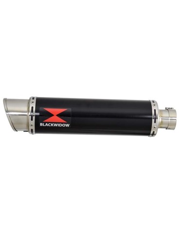 CBR250R MC41 2011-2014 Decata Ligne complète + Silencieux Rond GP Style Noir En Inox 360mm