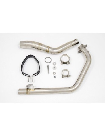 CBR250R MC41 2011-2014 Decata Ligne complète + Silencieux Hexagonale En Carbone + Carbone Tip 300mm