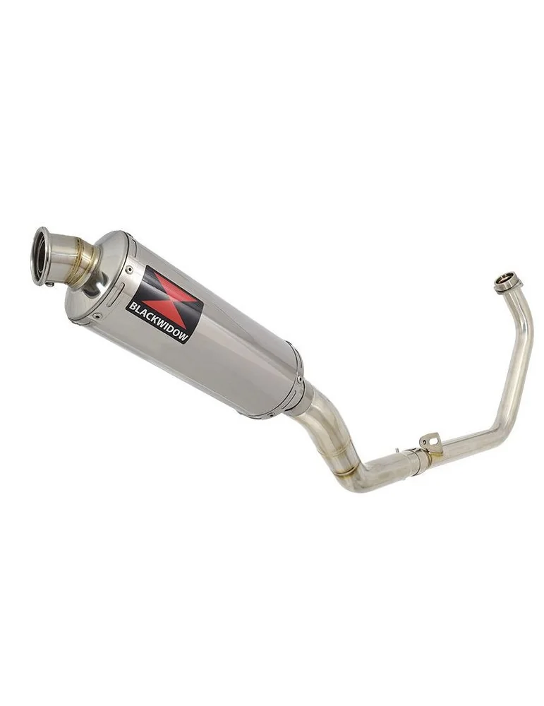 CBR250R MC41 2011-2014 Decata Ligne complète + Silencieux Rond En Inox 300mm