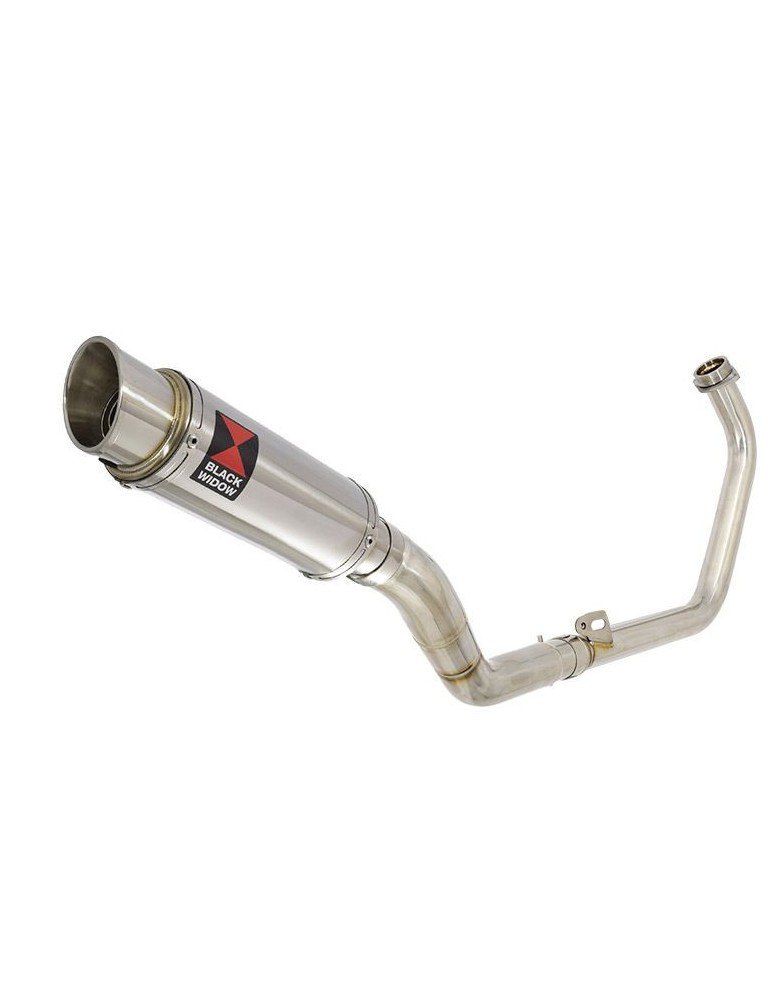 CBR250R MC41 2011-2014 Decata Ligne complète + Silencieux Rond GP Style En Inox 230mm
