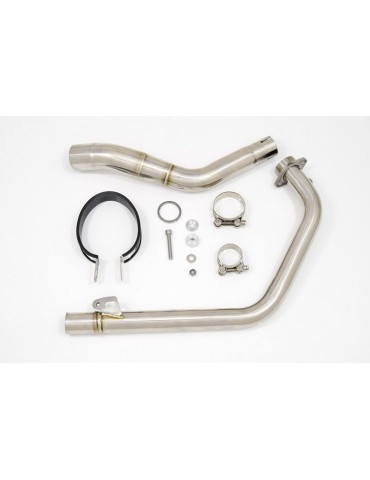 CBR250R MC41 2011-2014 Decata Ligne complète + Silencieux Tri  Ovale En Carbone + Carbone Tip 250mm