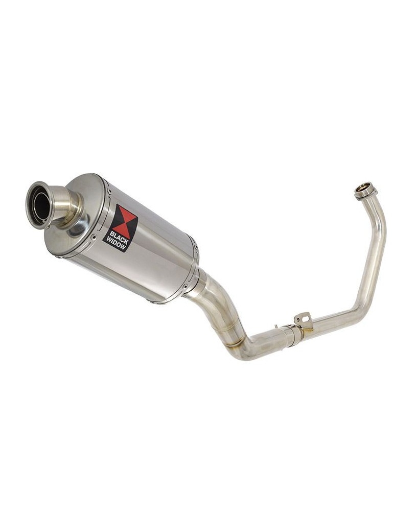 CBR250R MC41 2011-2014 Decata Ligne complète + Silencieux Ovale En Inox 230mm