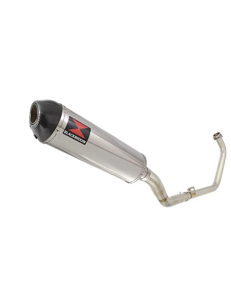 CBR300R NC51 2014-2017 De Cat Ligne complète + Silencieux Ovale  En Inox + En Carbone 400mm