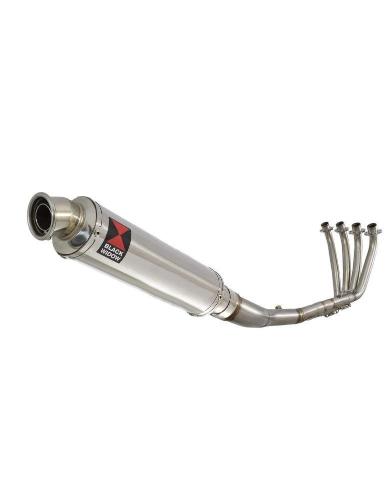 CBR 650 F CBR650F 2014-2017 Décatalyseur Ligne complète & Silencieux Rond En Inox 350mm