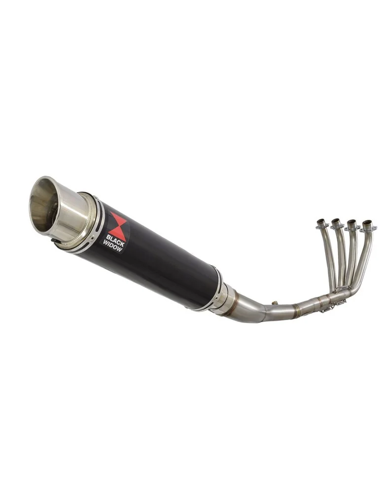CBR 650 F CBR650F 2014-2017 Décatalyseur Ligne complète & Silencieux GP Rond black steel 350mm