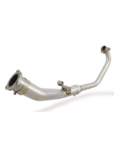 CBR 125 CBR125R 2004 - 2010 Diamètre XI Ligne complète & Silencieux Rond Noir En Inox 400mm