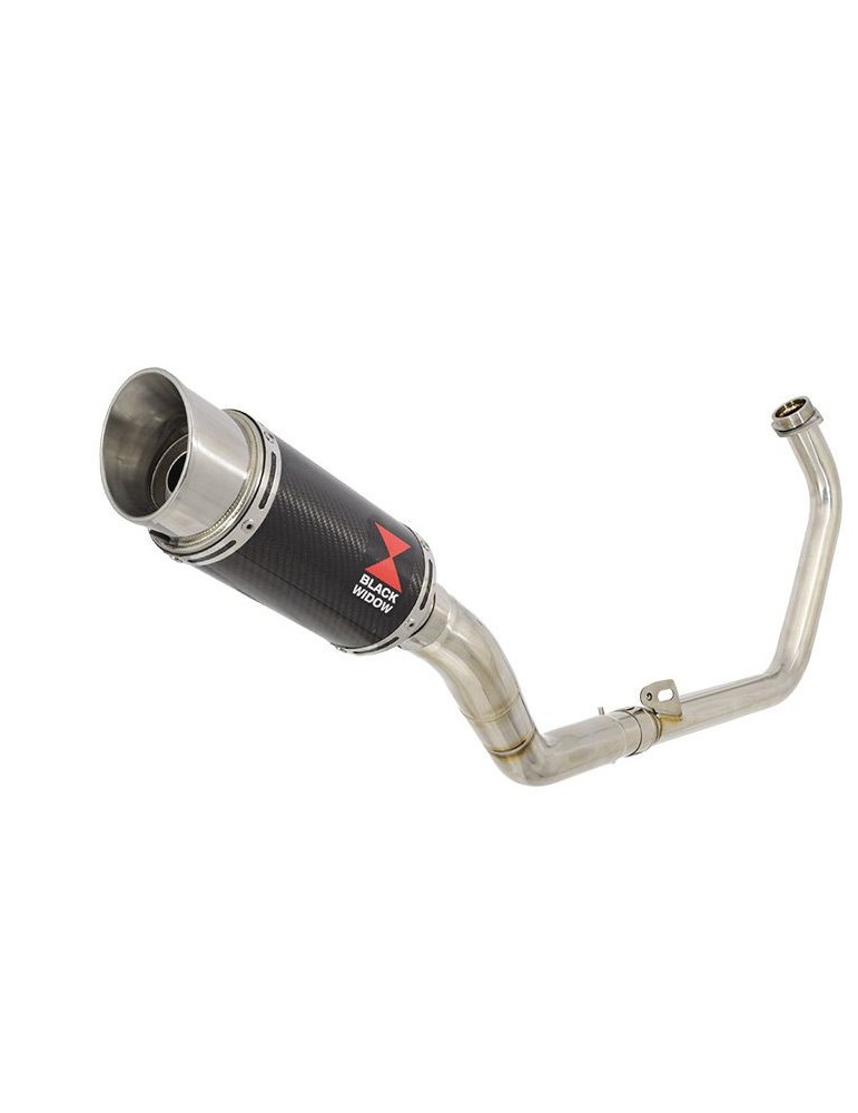 CBR250R MC41 2011-2014 De Cat Ligne complètes + Rond En Carbone Silencieux 200mm